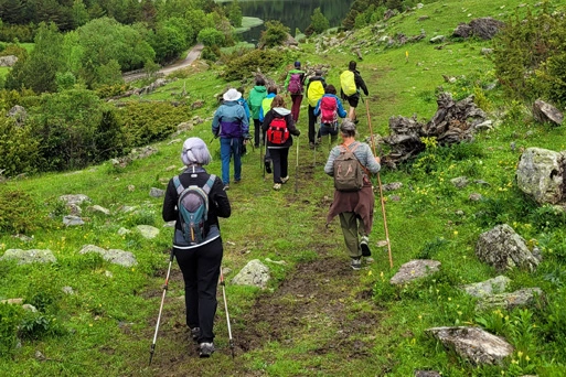 senderismo en el pirineo