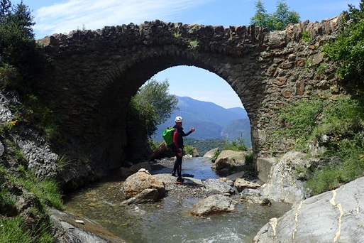 Barranquismo en el pirineo