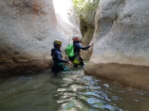 barranquismo en el valle de boí