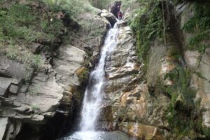 Tobogán natural en el Barranco de Liri