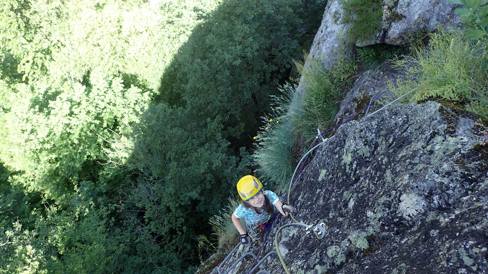 Via Ferrata con niños