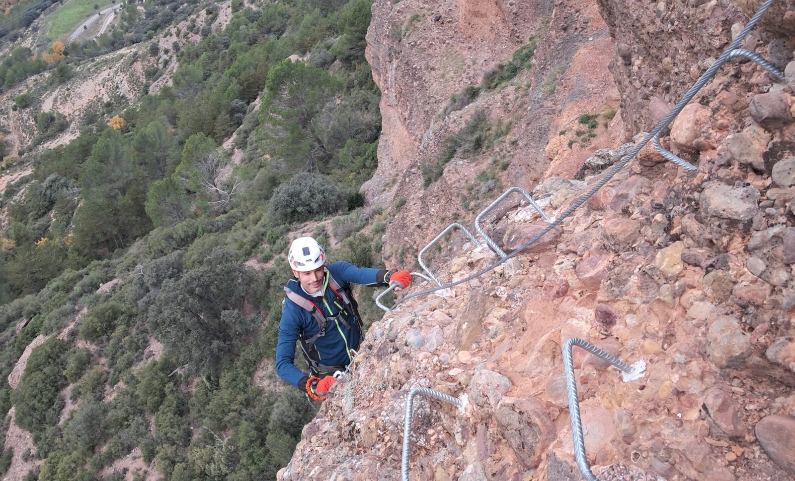 vías ferrata en el pirineo de lérida